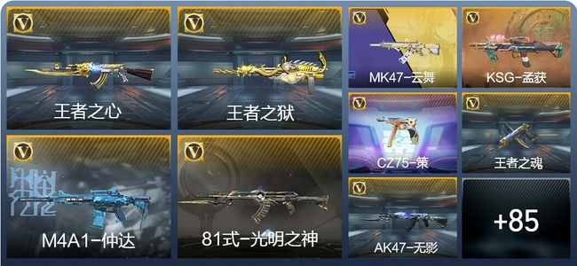 穿越火线：枪战王者V5 168英雄武器 新锐