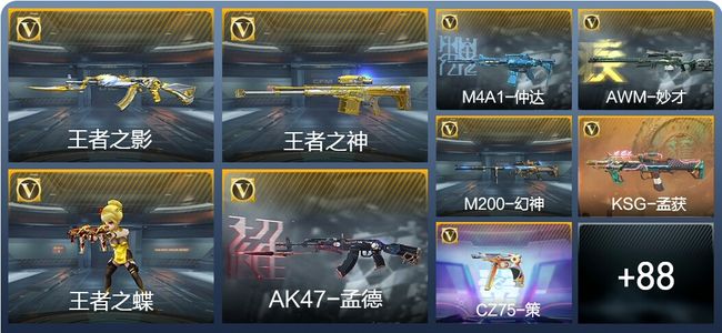 穿越火线：枪战王者V6 188英雄武器 新锐