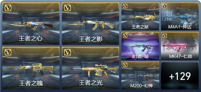 穿越火线：枪战王者V8 315英雄武器 新锐