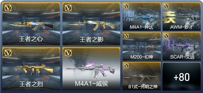 穿越火线：枪战王者V8 143英雄武器 新锐