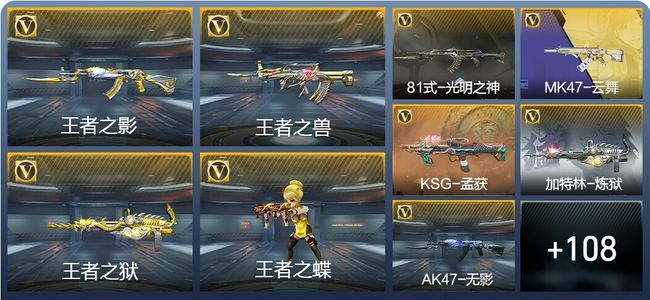 穿越火线：枪战王者V2 221英雄武器 新锐