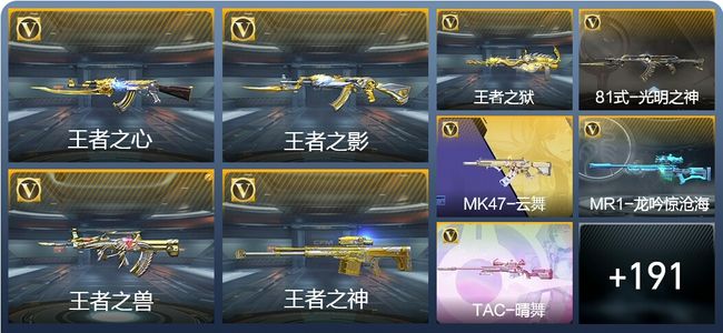 穿越火线：枪战王者V5 335英雄武器 新锐