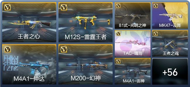 穿越火线：枪战王者V1 130英雄武器 新锐