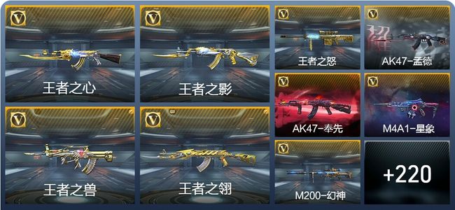 穿越火线：枪战王者V8 368英雄武器 新锐