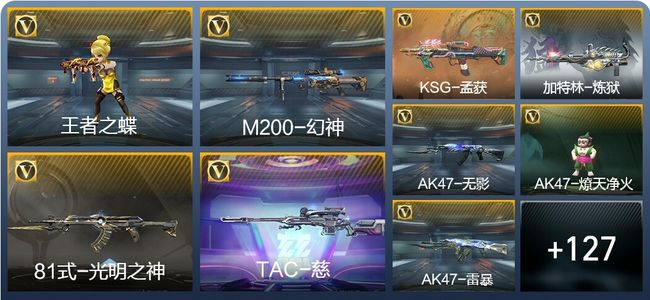 穿越火线：枪战王者V3 186英雄武器 新锐