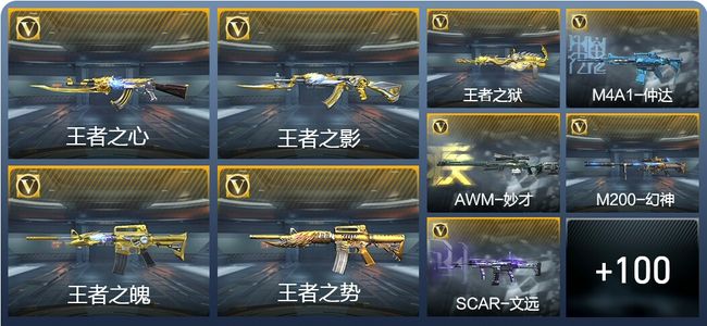 穿越火线：枪战王者V8 197英雄武器 新锐