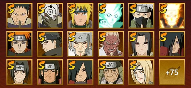 火影忍者V11 36S忍 60A忍 96忍 100W内战力