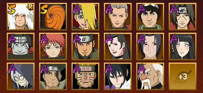 火影忍者V10 5S忍 19A忍 24忍 100W内战力