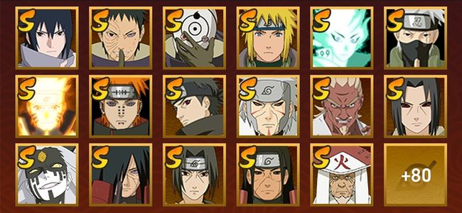 火影忍者V12 37S忍 62A忍 99忍 100W内战力