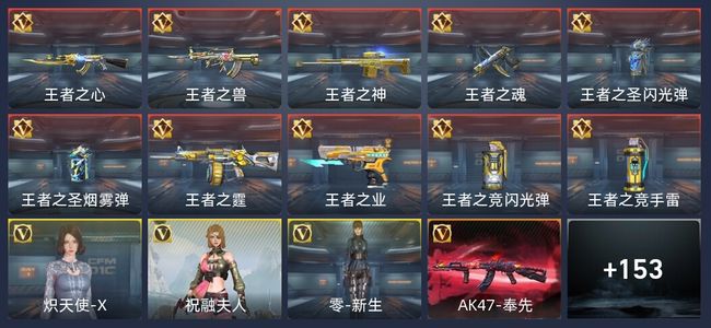 穿越火线：枪战王者V6 272英雄武器 新锐