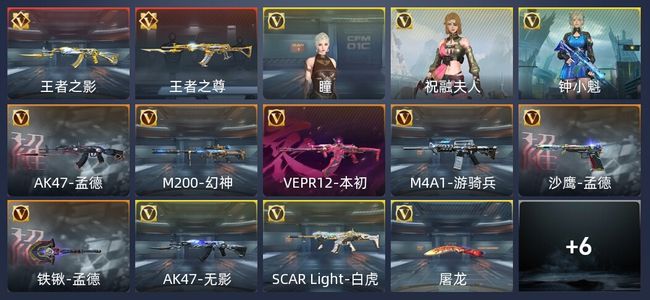 穿越火线：枪战王者V6 20英雄武器 新锐