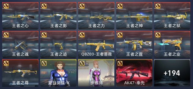 穿越火线：枪战王者V6 304英雄武器 新锐
