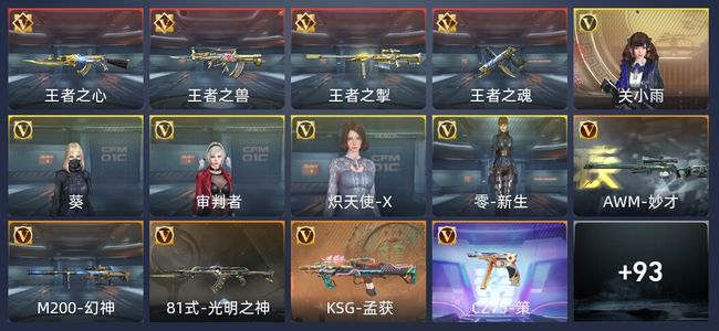 穿越火线：枪战王者V6 156英雄武器 新锐