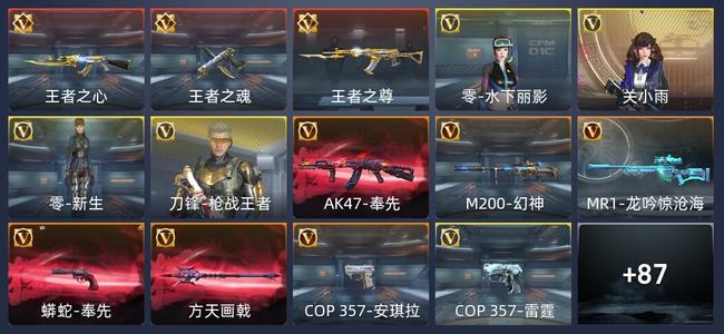 穿越火线：枪战王者V6 160英雄武器 新锐