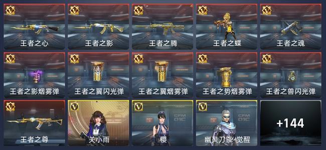 穿越火线：枪战王者V6 296英雄武器 新锐