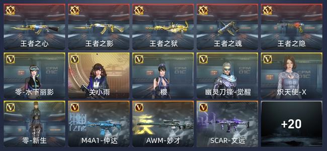穿越火线：枪战王者V4 59英雄武器 新锐