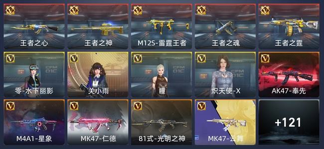 穿越火线：枪战王者V6 204英雄武器 新锐