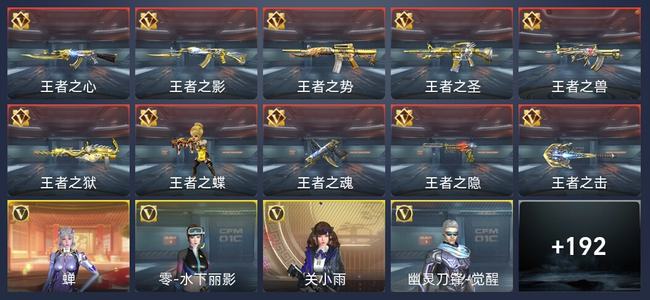 穿越火线：枪战王者V8 355英雄武器 新锐