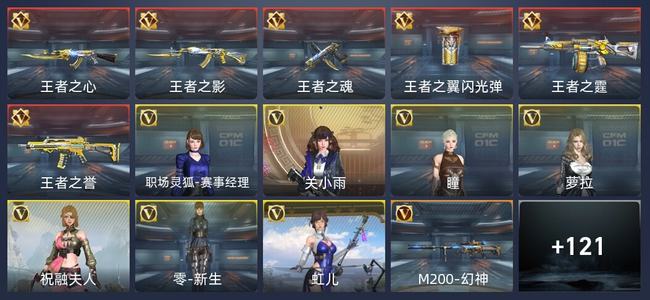 穿越火线：枪战王者V5 215英雄武器 新锐