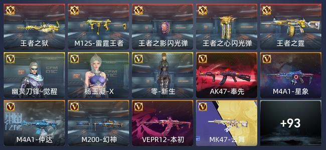 穿越火线：枪战王者V6 176英雄武器 新锐