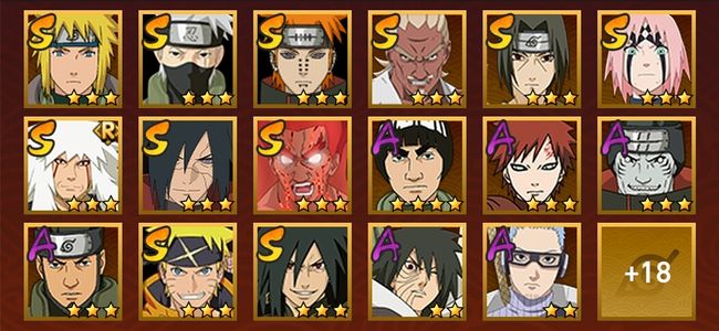 火影忍者V7 11S忍 24A忍 127忍 1425S碎片 15通灵 500W战力 暗部