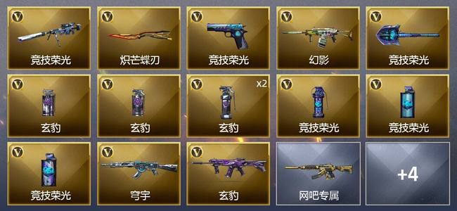 穿越火线（CF）14V武器 1V角色 1皮肤 可排位