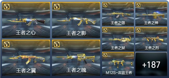 穿越火线：枪战王者V8 32王者武器 209英雄武器 7英雄角色 383万化 枪王