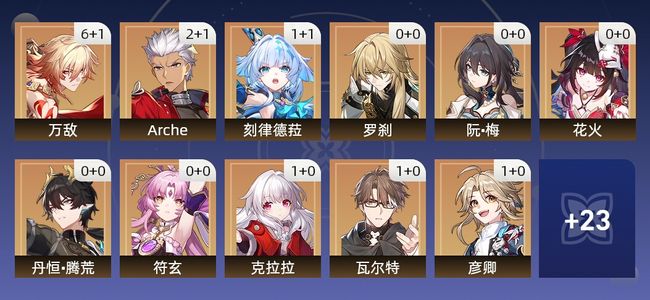 崩坏：星穹铁道38黄 24角色黄 14光锥黄 12五星角色 7五星光锥 70级 女主