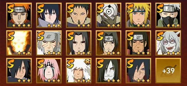 火影忍者V11 18S忍 38A忍 199忍 2193S碎片 19通灵 800W战力 前1000名 暗部