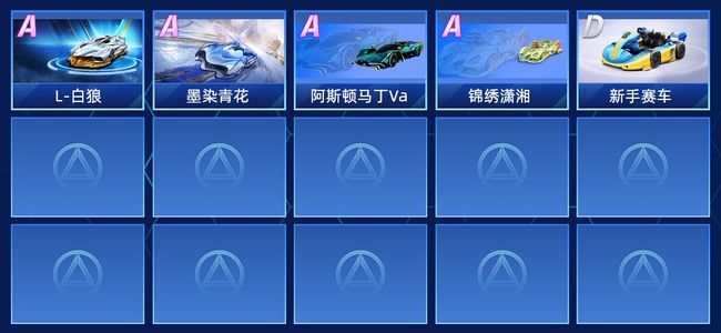 QQ飞车手游4永久A车 5永久赛车 8宠物 女号 青铜