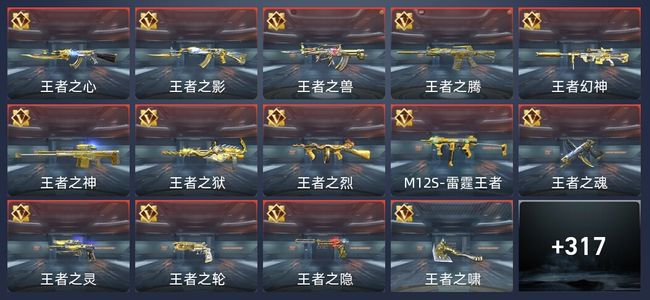穿越火线：枪战王者V9 41王者 316英雄武器 15英雄角色 623万化 新锐