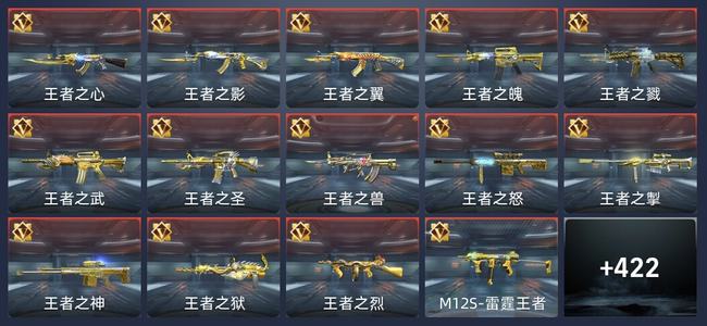 穿越火线：枪战王者V9 49王者 412英雄武器 24英雄角色 714万化 专家S