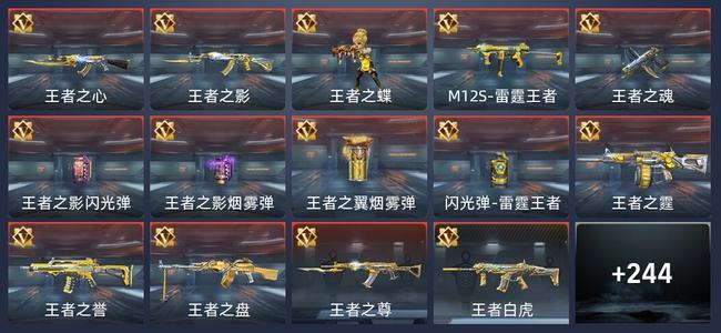 穿越火线：枪战王者V5 15王者 251英雄武器 8英雄角色 506万化 新锐