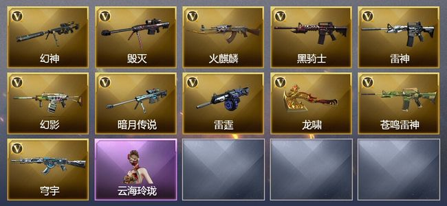 穿越火线（CF）11V武器 1皮肤 可排位 枪王