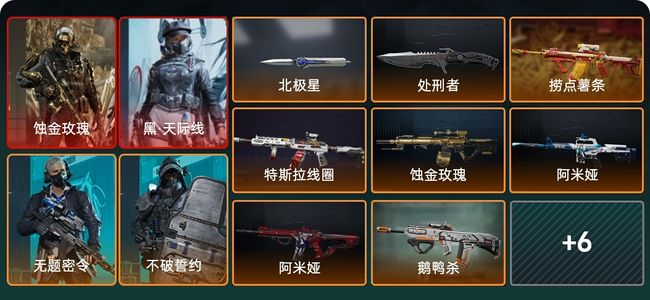 三角洲行动总资产89M 7干员外观 2传说近战 39传说枪械 黑鹰