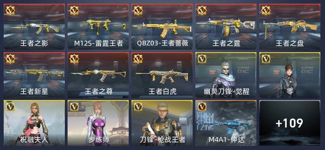 穿越火线：枪战王者V6 203英雄武器 新锐