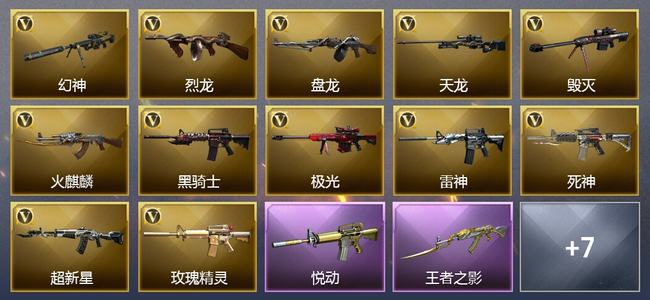 穿越火线（CF）0传说角色 0传说武器 2王者武器 1炫金武器 33V武器 6V角色 10皮肤 可排位 新锐