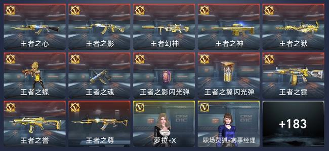 穿越火线：枪战王者V6 316英雄武器 新锐
