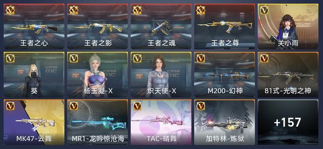 穿越火线：枪战王者V5 261英雄武器 新锐