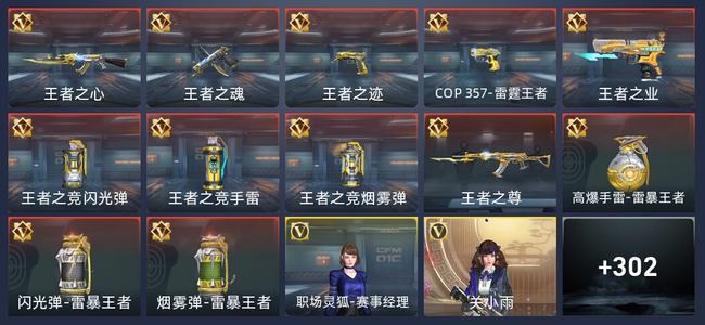 穿越火线：枪战王者V3 12王者 303英雄武器 13英雄角色 529万化 精英