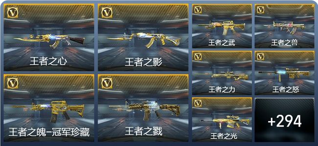 穿越火线：枪战王者V9 32王者武器 328英雄武器 10英雄角色 615万化 枪王S