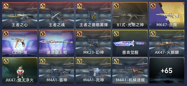 穿越火线：枪战王者V3 3王者 97英雄武器 万化 专家