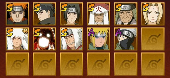 火影忍者V8 10S忍 19A忍 107忍 1416S碎片 17通灵 900W战力 暗部