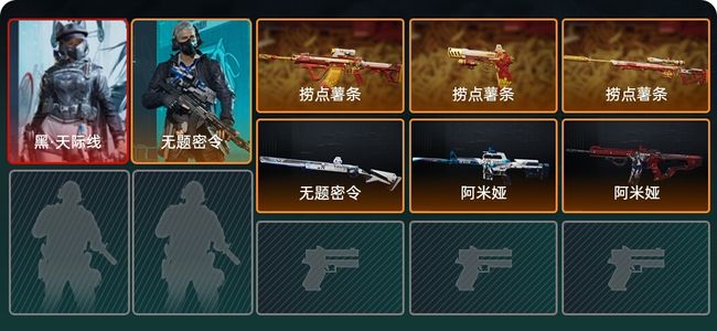 三角洲行动总资产42M 2干员外观 1传说近战 6传说枪械 钻石