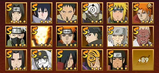 火影忍者V12 46S忍 60A忍 262忍 5264S碎片 23通灵 1000W战力 前1000名 上忍