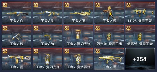 穿越火线：枪战王者V6 16王者 259英雄武器 9英雄角色 409万化 传奇