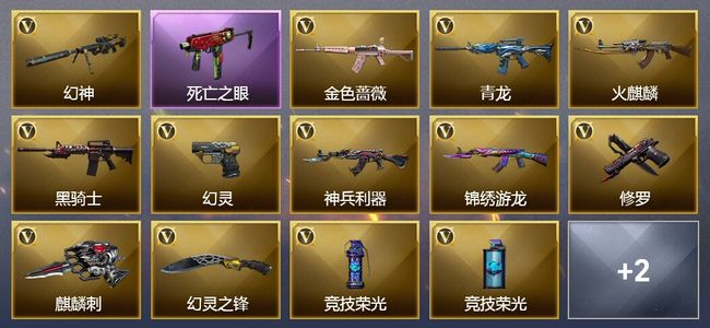 穿越火线（CF）23V武器 1V角色 1皮肤 可排位