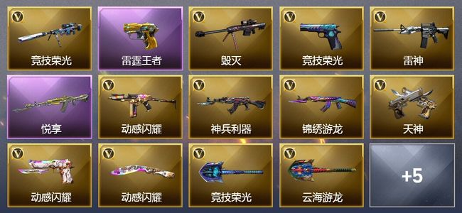穿越火线（CF）9王者武器 24V武器 3V角色 1皮肤 可排位