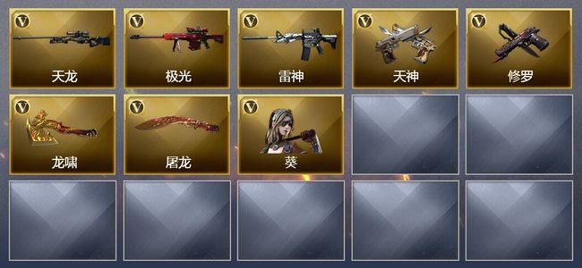 穿越火线（CF）9V武器 1V角色 1皮肤 可排位