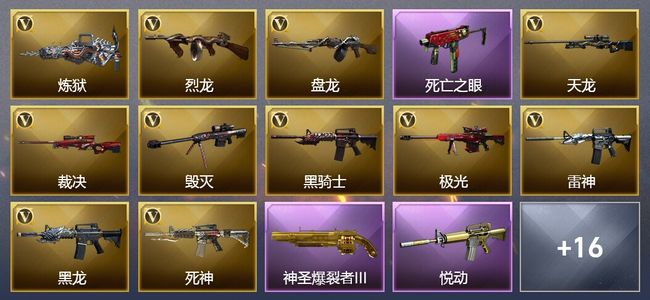 穿越火线（CF）8王者武器 45V武器 4V角色 2皮肤 可排位